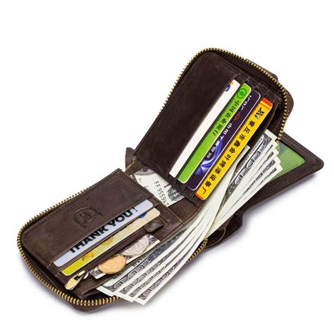 bullcaptain rfid antimagnetic vintage genuine leather 11 card slots|bull captain leather wallets.